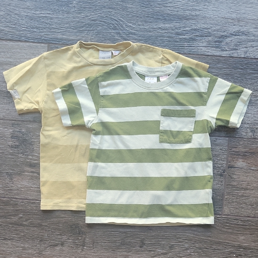 2 Zara Kids Striped T-Shirts